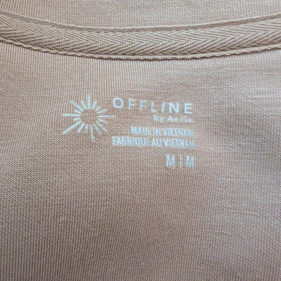 Aerie Chill Up Quarter Zip Sweatshirt & Pants Lounge Set - Buttery Soft - Picture 7 of 8